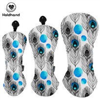 High Quailty Nice Design Protect The Golf Club Head Cover For Driver Fairway Wood Hybrid PU Leather Golf Headcovers OEM Custom Logo