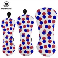 High Quality Best Selling Fashion Design Headcover Waterproof PU Leather Driver Wood Fairway Hybrid Headcovers Custom Logo OEM