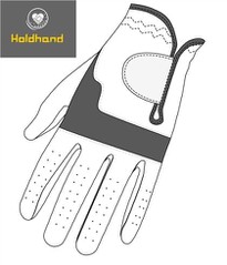 High Quality Custom Logo PU Cabretta Golf Gloves OEM