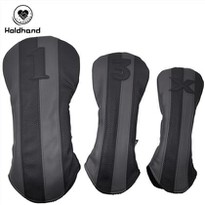 High Quality Factory Price OEM Wood Cover Leatherette Fabric Driver Head Cover