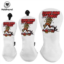 High Quality Hot Sale Fashion Design Golf Driver Head Cover PU Leather OEM Custom Logo