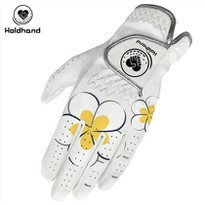 High Quality Hot Sale White Cabretta Leather Golf Glove Custom Logo Golf Glove