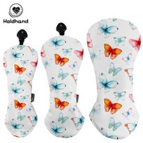 Highlight Design Best Selling High Quality Headcover Waterproof PU Leather Driver Wood Fairway Hybrid Headcovers Custom Logo OEM