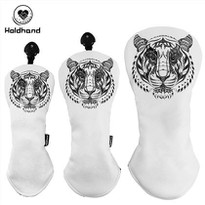 Highlight Quality PU Leather Golf Driver Head Cover Custom Logo OEM