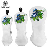 Hightlight Design Custom Logo OEM PU Leather Driver Wood Head Cover