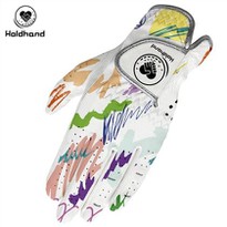Hot Sale Antislip Soft Touching Factory Price PU Cabretta Golf Gloves Custom Logo OEM