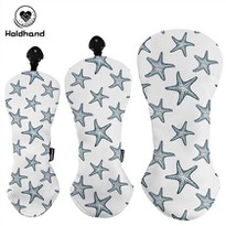 Hot Sale PU Leather Driver Wood Headcovers Custom Logo OEM