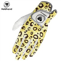 Hot Sales 2022 Oem Cheap Custom Flower Design Pu Leather Golf Glove For Man And Woman