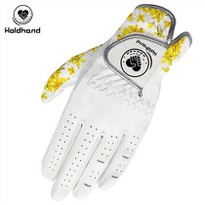 Hot Sales Designs Custom Logo High Quality PU Leather Golf Gloves