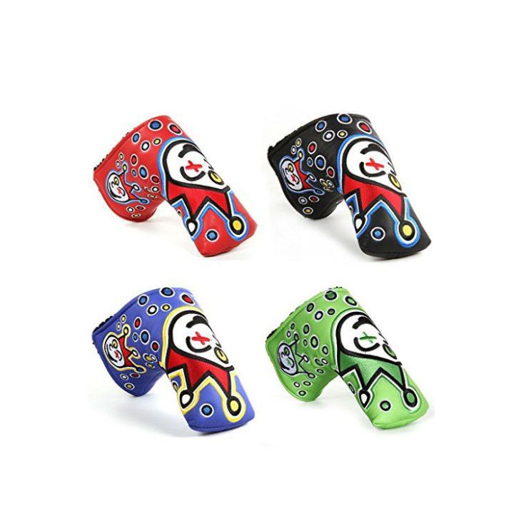 Joker Clown Style Custom Golf Blade Putter Head Cover
