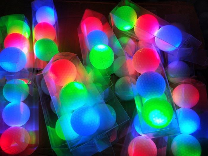 LED Golf Ball For Night Golfing