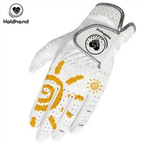 Lovely Sun Cartoon PU Leather Golf Gloves Can Be Customized Logo