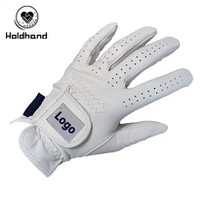 New Design Custom High Quality Cabretta Leather Golf Gloves