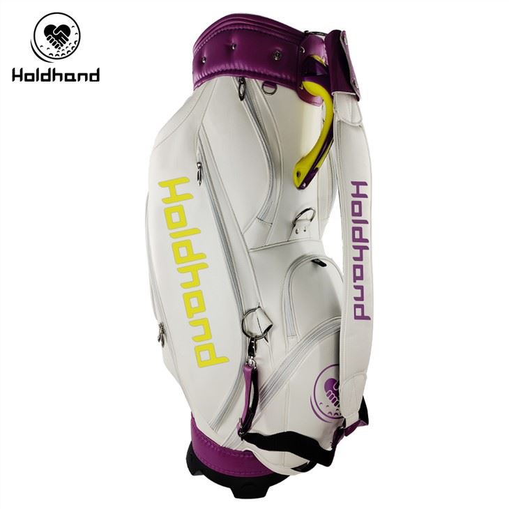 New Design High Quality Custom Bag PU Leather Custom Logo Golf Staff Bag OEM