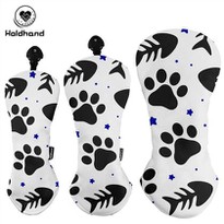 New Design PU Leather Driver Wood Head Cover Custom Logo OEM