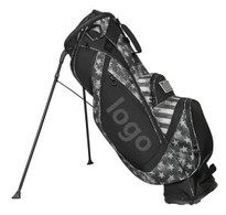 OEM Custom Personalized Pentagram Pattern Golf Stand Bag Shrinkable Leg