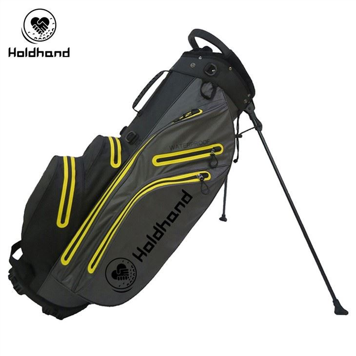 OEM Design Logo Light Grey Golf Stand Bag Carry Bag