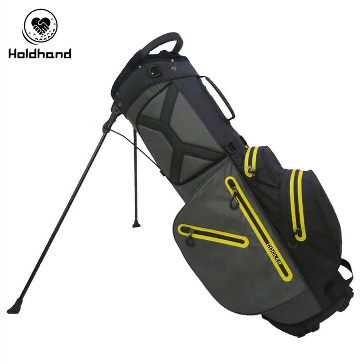 OEM Design Logo Light Grey Golf Stand Bag Carry Bag
