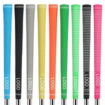 OEM Hot Sell Custom Logo Golf Grips Non Slip Design Colorful Rubber Golf Grips
