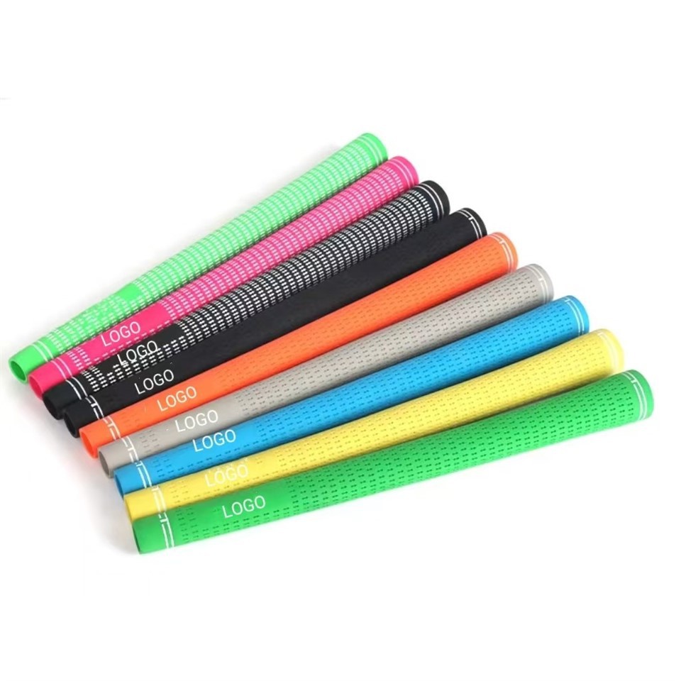 OEM Hot Sell Custom Logo Golf Grips Non Slip Design Colorful Rubber Golf Grips