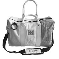 OEM Oversized Waterproof Leather Trim Travel Shoulder Duffel Golf Tote Bag