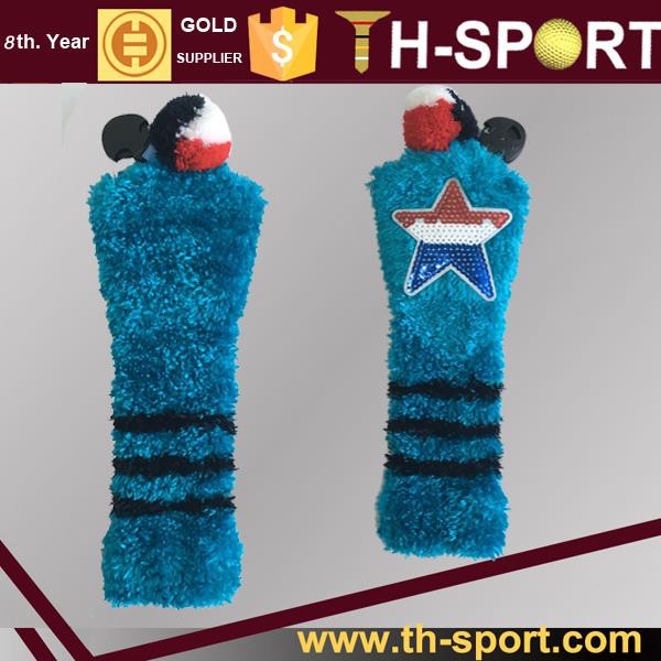 Newest Bling Blue High Quality OEM Golf Wood Covers