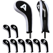 China Cheap Custom Logo Iorn Golf Headcovers