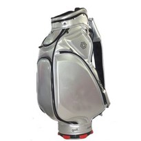 White Staff Bags Golf With Embossed