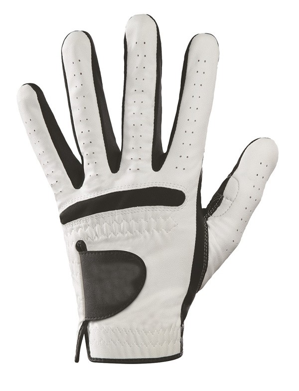 White Golf Glove Heated Logo