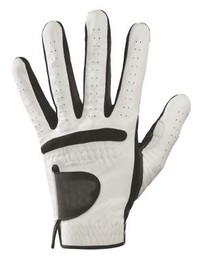 White Golf Glove Heated Logo