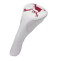 White Golf Driver Headcover