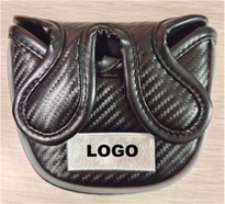 Petate Design PU Leather Putter Headcover With Embroidery Logo OEM Brand