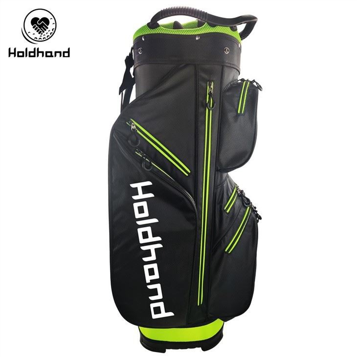 Popular Designs Water Resistant Golf Cart Bag Full Length Golf Bag With Multifunctional Pockets