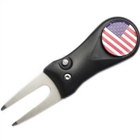 Portable Custom Golf Ball Marker Divot Repair Tool