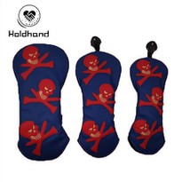 Premium PU Leather Custom Logo Driver Head Cover