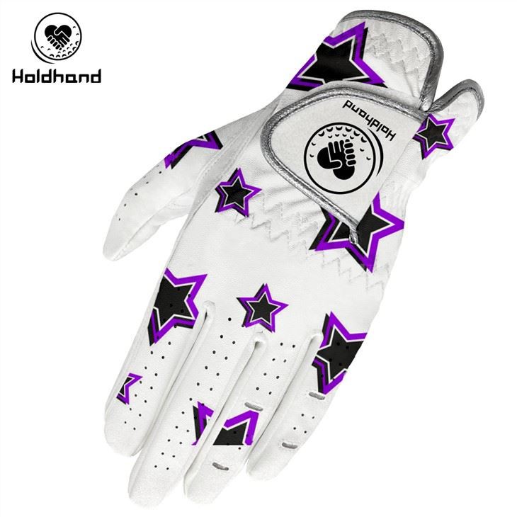 Purple Pentagram Golf Gloves