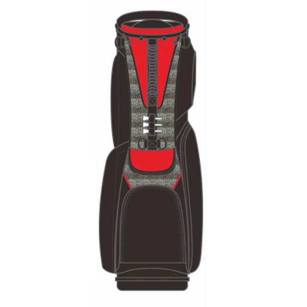 Red Cool Design Custom Golf Stand Bag Golf Bag Stand Attachment
