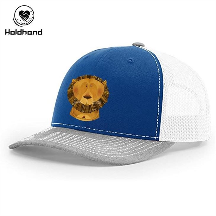 Red Shark Logo Hat Custom Golf Hat