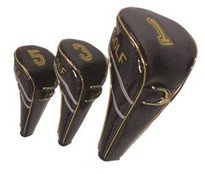 Shiny PU Golf Club Covers Sets With Buckle