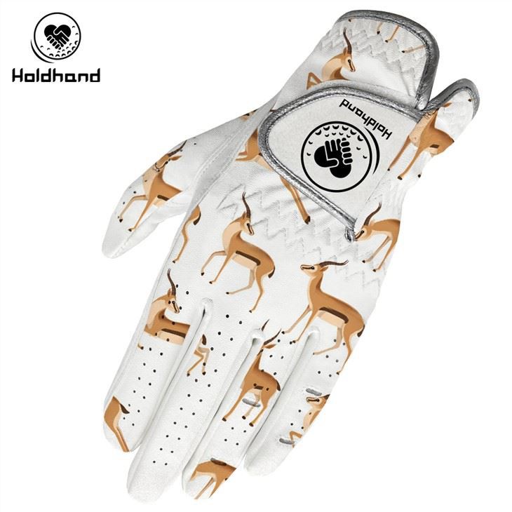Soft Touching Factory Price PU Cabretta Golf Gloves Custom Logo