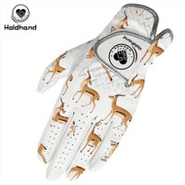 Soft Touching Factory Price PU Cabretta Golf Gloves Custom Logo