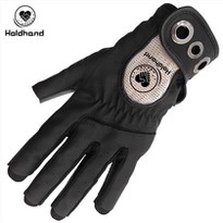 Soft Touching Fashionable Design Custom Logo Cabretta Leather Golf Glove OEM