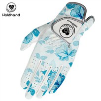 Soft Touching Highlight Design Golf Gloves Cabretta Gloves OEM Custom Logo