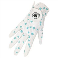 Softness And Breathable Holes Cabretta Leather Breathable Durable Material Mesh Golf Glove Left Hand For Men