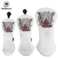 High Quality Fashion Design Golf Driver Head Cover PU Leather OEM Custom Logo