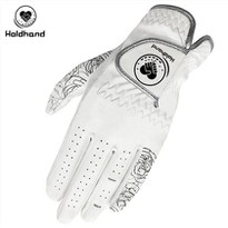 Synthetic Leather Golf Gloves With Flower Printing Design