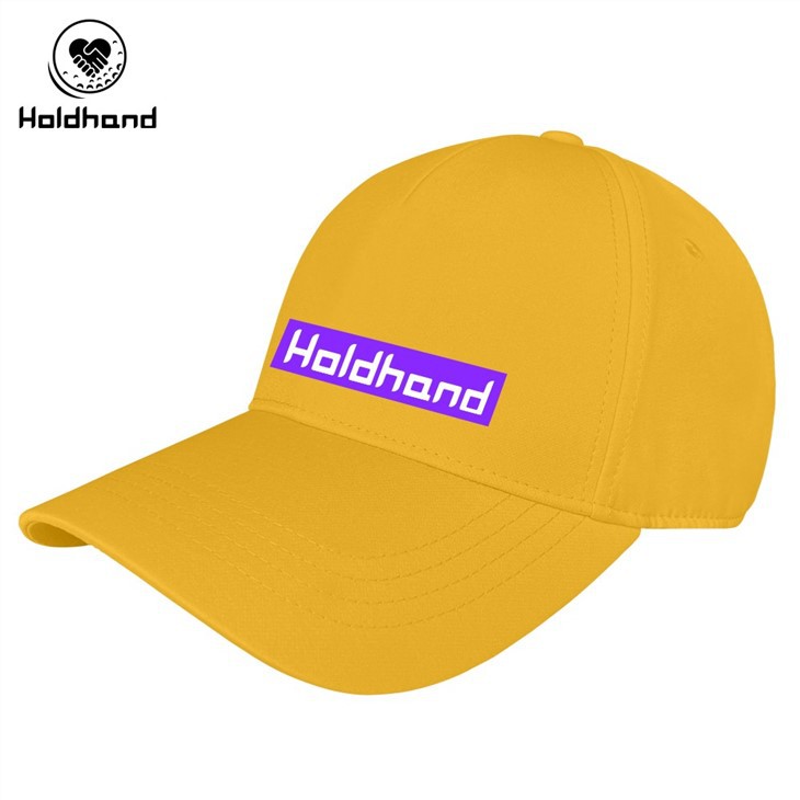 Two-color Patchwork Fabric Golf Cap Embroidery Logo Adjustable Back Closure