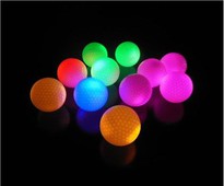 Various Color Glowing Led Golf Range Ball