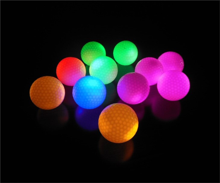 Various Color Glowing Led Golf Range Ball