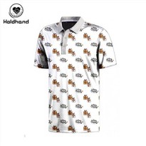Wholesale Customization Golf Polo Polyester Spandex Men Golf Polo Shirt Tee